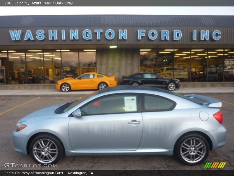 Azure Pearl / Dark Gray 2005 Scion tC