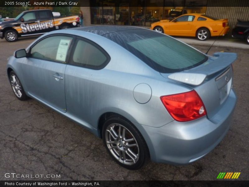 Azure Pearl / Dark Gray 2005 Scion tC