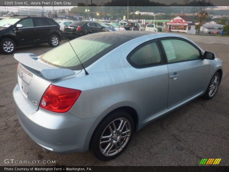 Azure Pearl / Dark Gray 2005 Scion tC