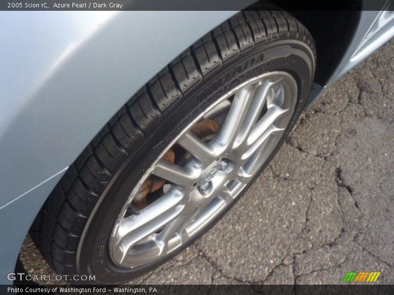 Azure Pearl / Dark Gray 2005 Scion tC