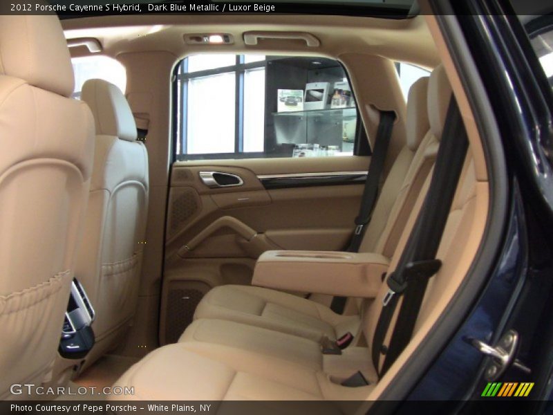  2012 Cayenne S Hybrid Luxor Beige Interior