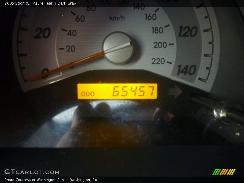 Azure Pearl / Dark Gray 2005 Scion tC