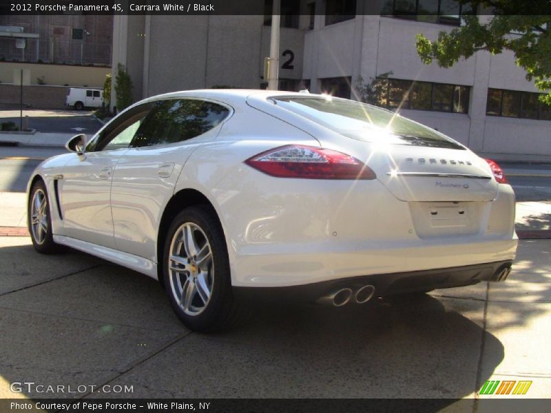  2012 Panamera 4S Carrara White