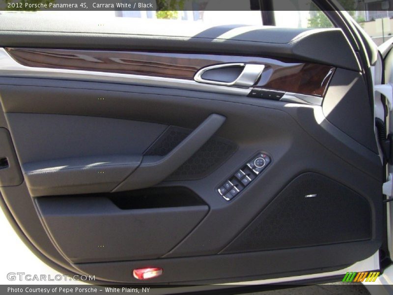Carrara White / Black 2012 Porsche Panamera 4S