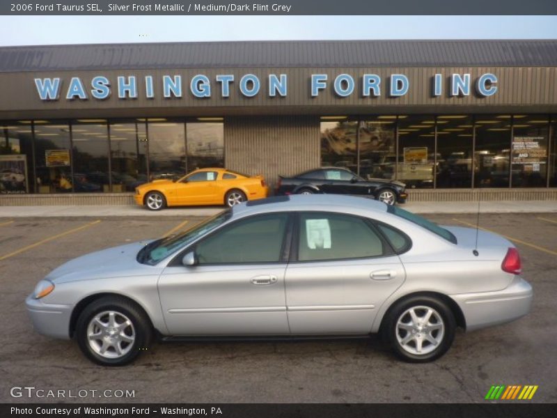 Silver Frost Metallic / Medium/Dark Flint Grey 2006 Ford Taurus SEL