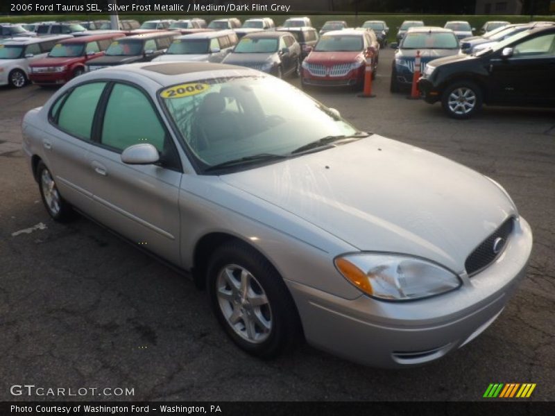 Silver Frost Metallic / Medium/Dark Flint Grey 2006 Ford Taurus SEL