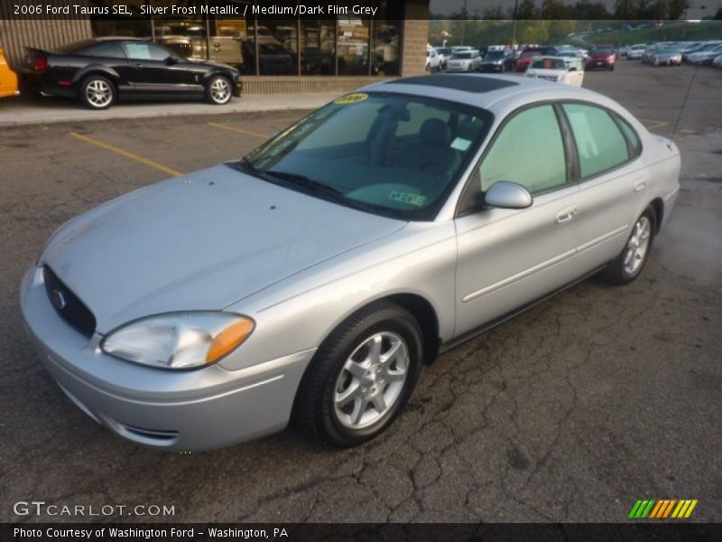 Silver Frost Metallic / Medium/Dark Flint Grey 2006 Ford Taurus SEL