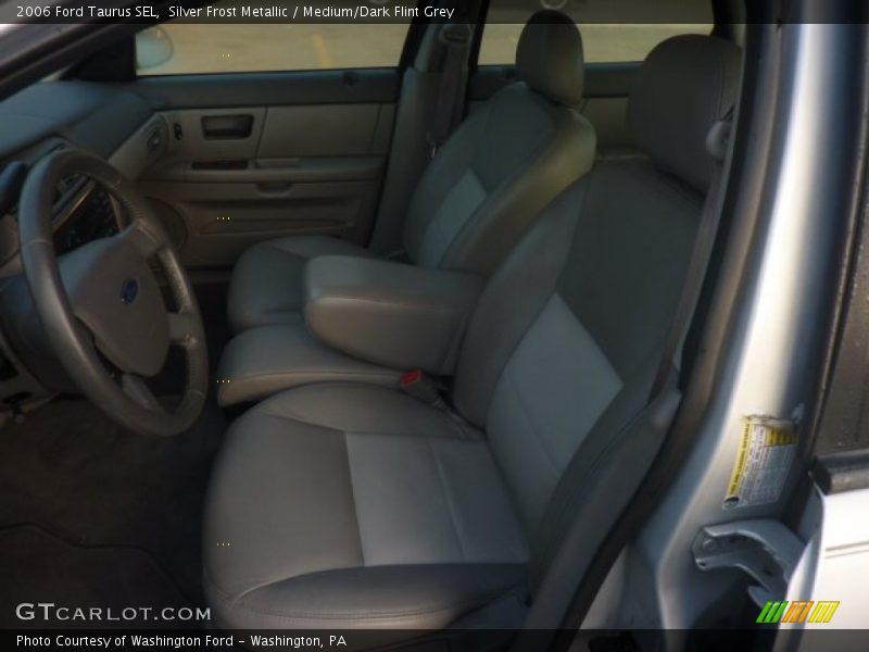 Silver Frost Metallic / Medium/Dark Flint Grey 2006 Ford Taurus SEL