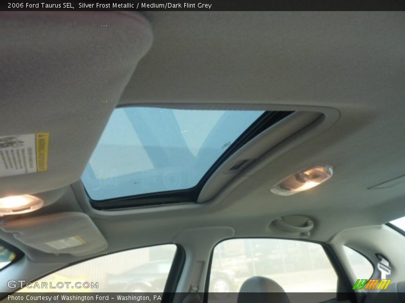 Silver Frost Metallic / Medium/Dark Flint Grey 2006 Ford Taurus SEL