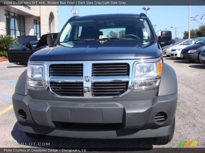 Modern Blue Pearl / Dark Slate Gray/Light Slate Gray 2008 Dodge Nitro SXT 4x4