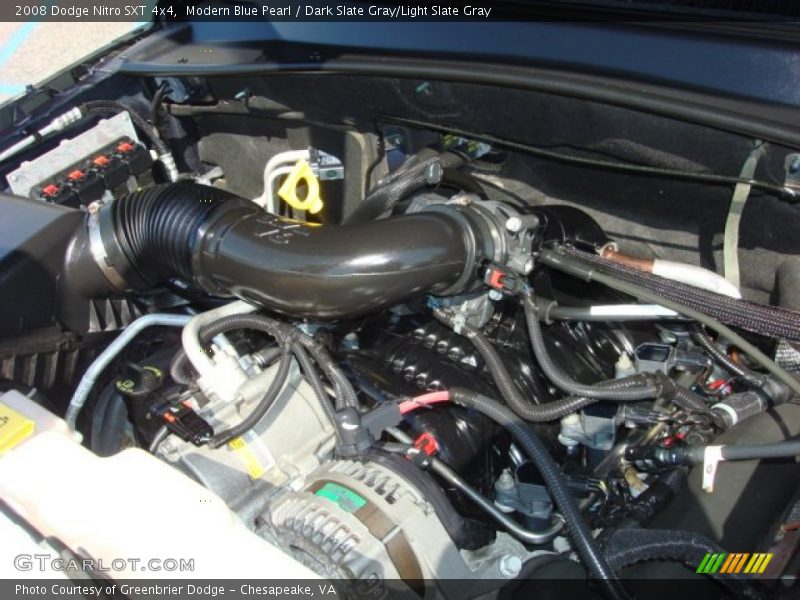 Modern Blue Pearl / Dark Slate Gray/Light Slate Gray 2008 Dodge Nitro SXT 4x4