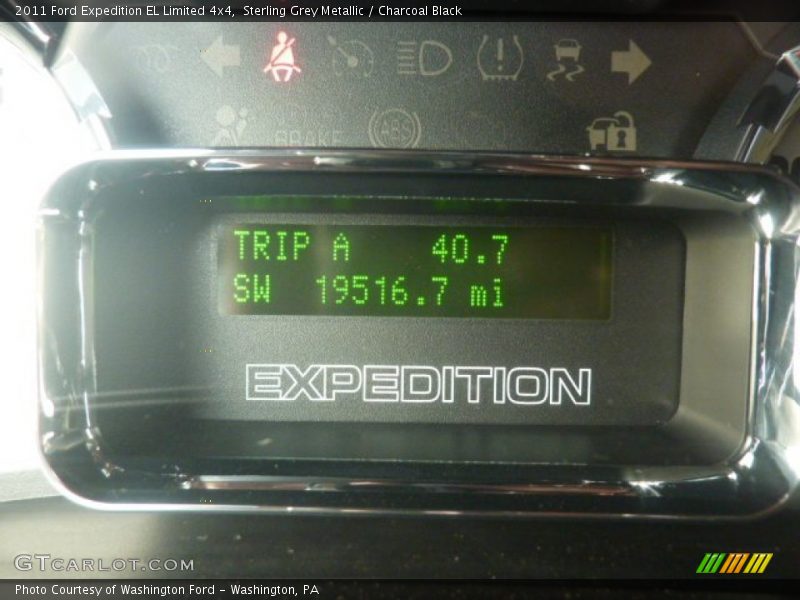 Sterling Grey Metallic / Charcoal Black 2011 Ford Expedition EL Limited 4x4
