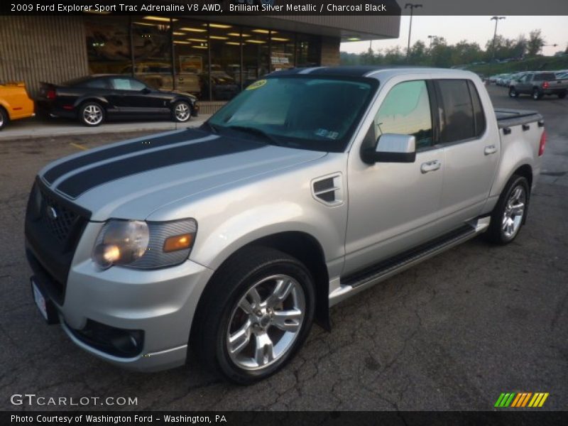 Front 3/4 View of 2009 Explorer Sport Trac Adrenaline V8 AWD