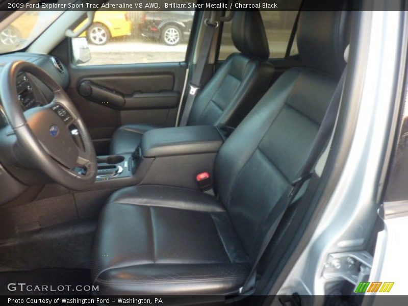  2009 Explorer Sport Trac Adrenaline V8 AWD Charcoal Black Interior