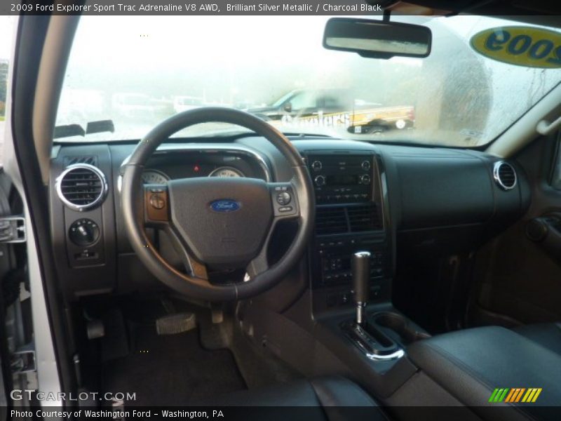 Dashboard of 2009 Explorer Sport Trac Adrenaline V8 AWD