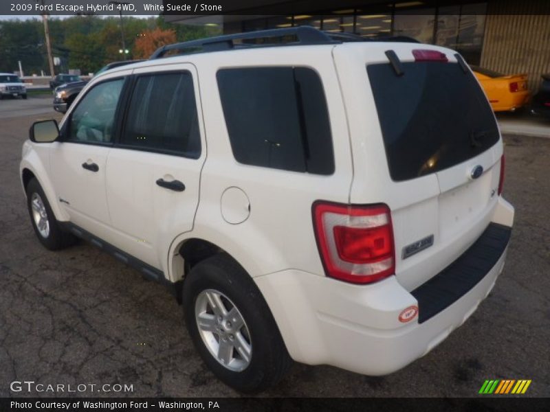 White Suede / Stone 2009 Ford Escape Hybrid 4WD