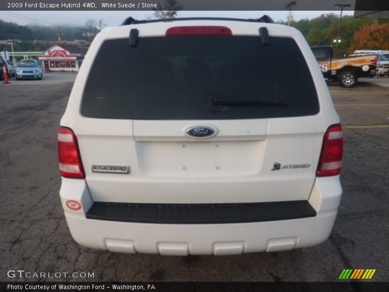 White Suede / Stone 2009 Ford Escape Hybrid 4WD