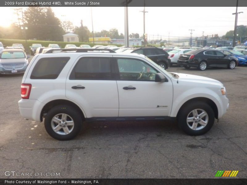 White Suede / Stone 2009 Ford Escape Hybrid 4WD