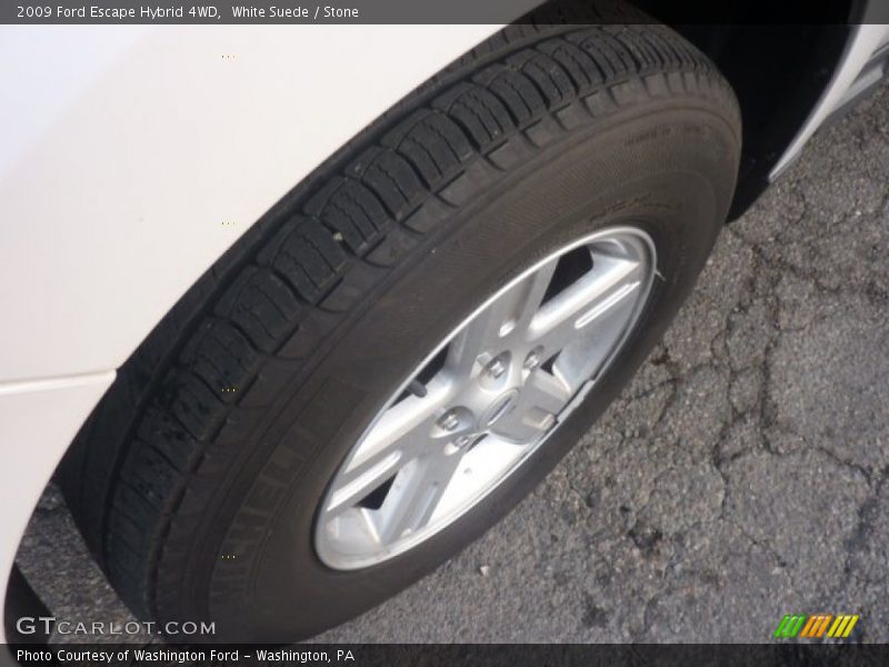 White Suede / Stone 2009 Ford Escape Hybrid 4WD