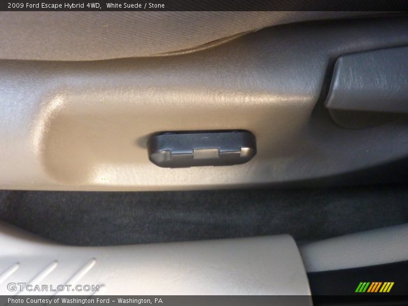 White Suede / Stone 2009 Ford Escape Hybrid 4WD