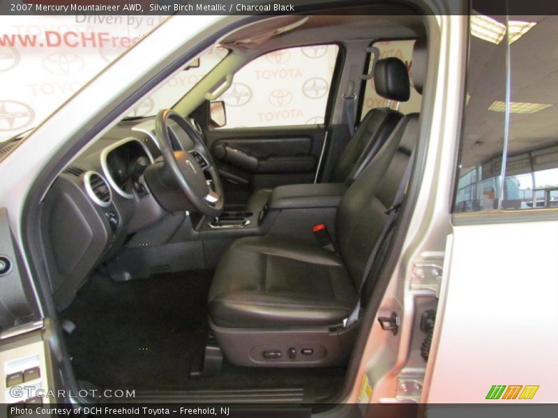 Silver Birch Metallic / Charcoal Black 2007 Mercury Mountaineer AWD
