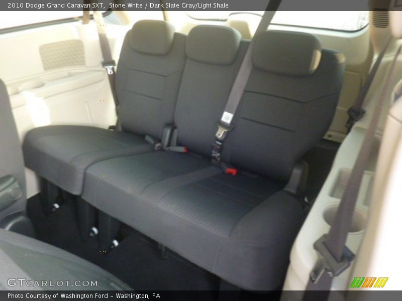 Stone White / Dark Slate Gray/Light Shale 2010 Dodge Grand Caravan SXT