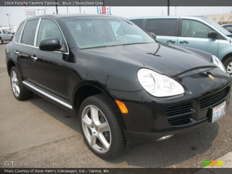 Black / Stone/Steel Grey 2004 Porsche Cayenne Tiptronic