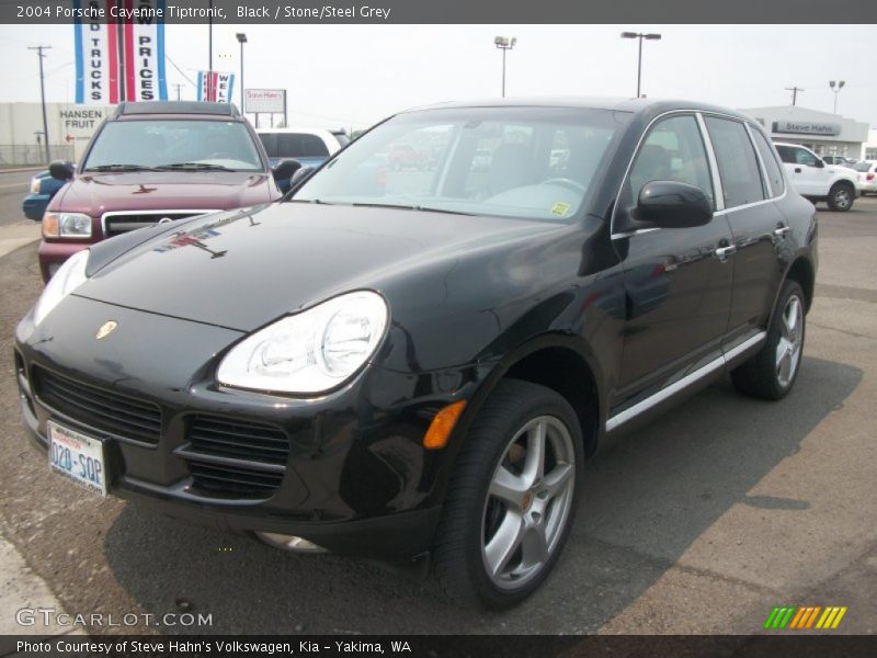 Black / Stone/Steel Grey 2004 Porsche Cayenne Tiptronic