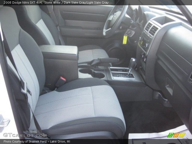 Stone White / Dark Slate Gray/Light Slate Gray 2008 Dodge Nitro SXT 4x4