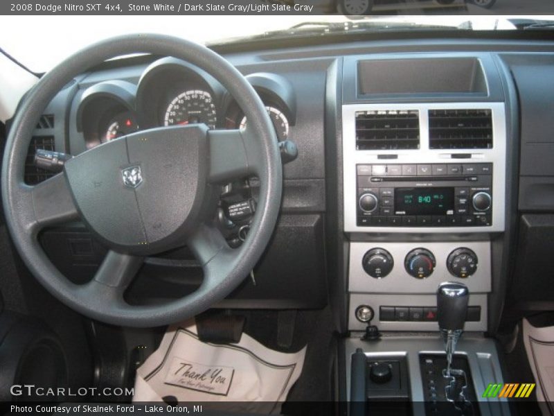 Stone White / Dark Slate Gray/Light Slate Gray 2008 Dodge Nitro SXT 4x4