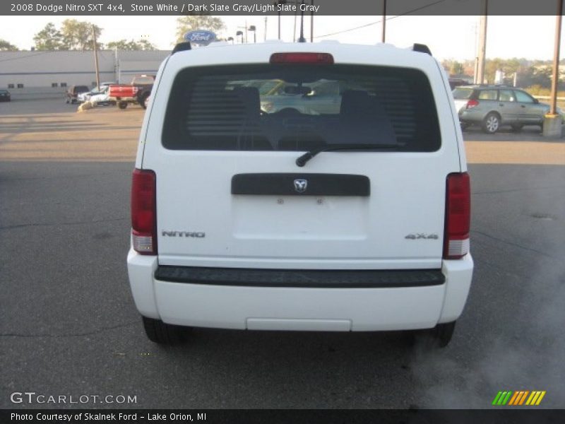 Stone White / Dark Slate Gray/Light Slate Gray 2008 Dodge Nitro SXT 4x4