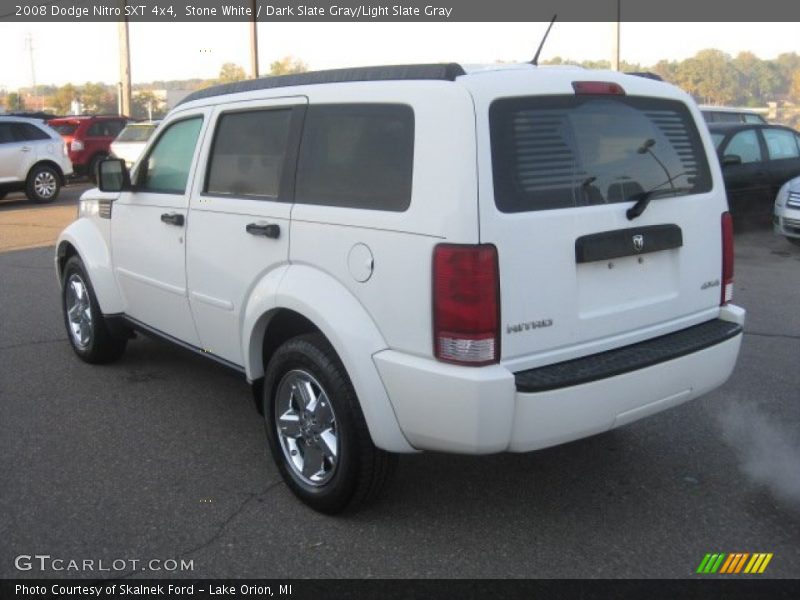 Stone White / Dark Slate Gray/Light Slate Gray 2008 Dodge Nitro SXT 4x4