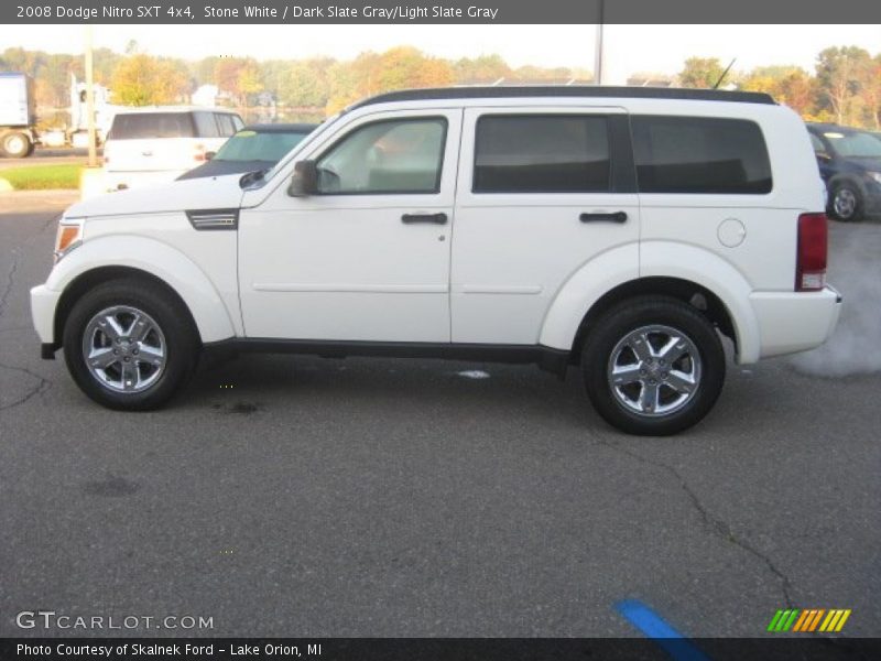 Stone White / Dark Slate Gray/Light Slate Gray 2008 Dodge Nitro SXT 4x4