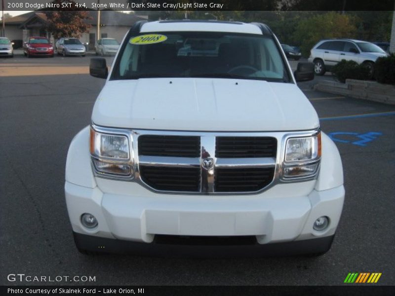Stone White / Dark Slate Gray/Light Slate Gray 2008 Dodge Nitro SXT 4x4
