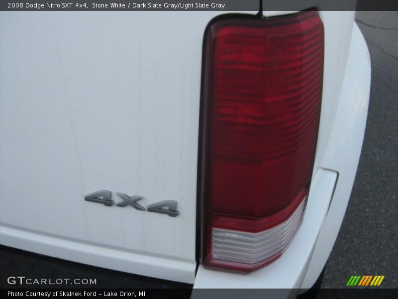 Stone White / Dark Slate Gray/Light Slate Gray 2008 Dodge Nitro SXT 4x4