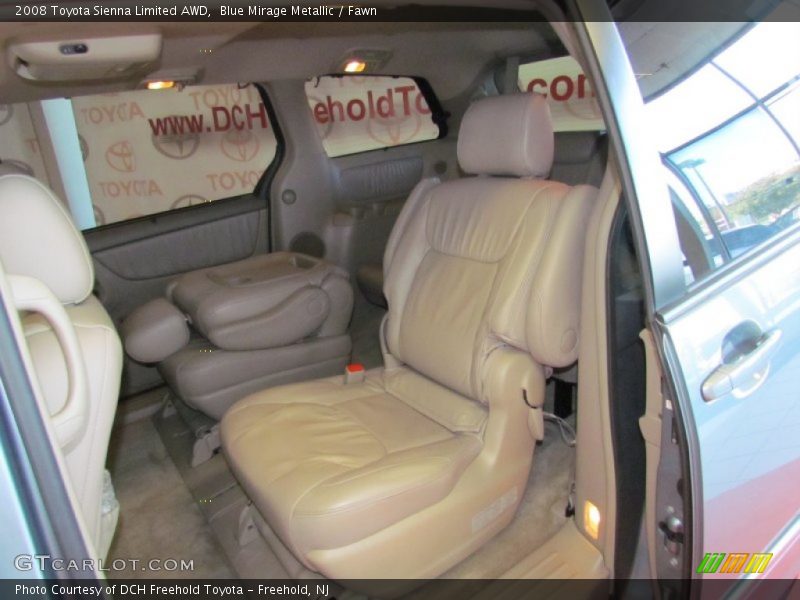 Blue Mirage Metallic / Fawn 2008 Toyota Sienna Limited AWD