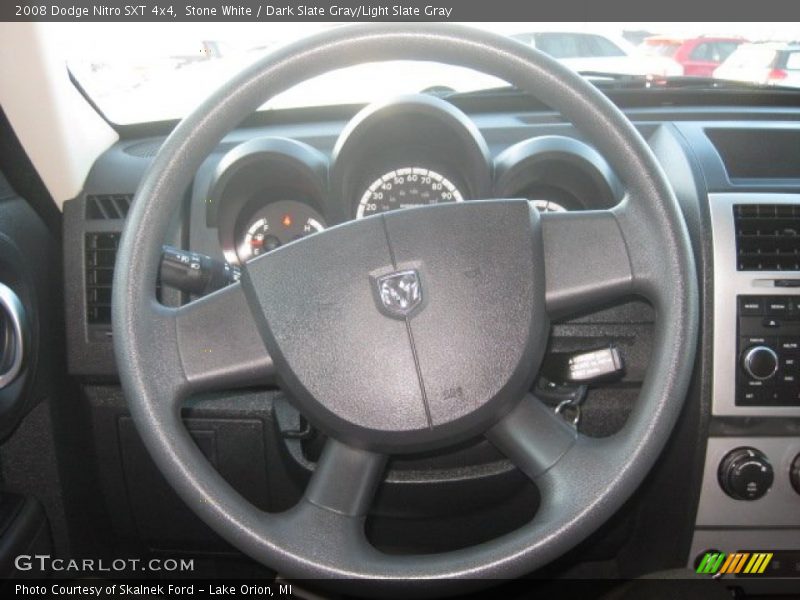 Stone White / Dark Slate Gray/Light Slate Gray 2008 Dodge Nitro SXT 4x4