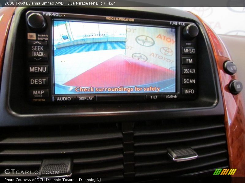 Blue Mirage Metallic / Fawn 2008 Toyota Sienna Limited AWD