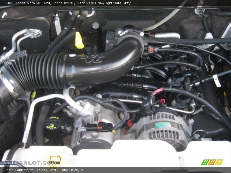 Stone White / Dark Slate Gray/Light Slate Gray 2008 Dodge Nitro SXT 4x4