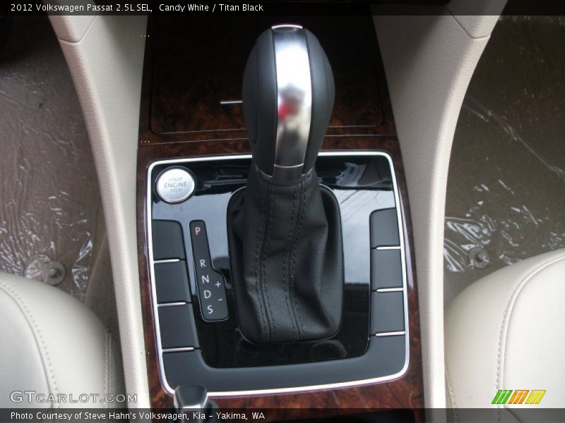  2012 Passat 2.5L SEL 6 Speed Tiptronic Automatic Shifter