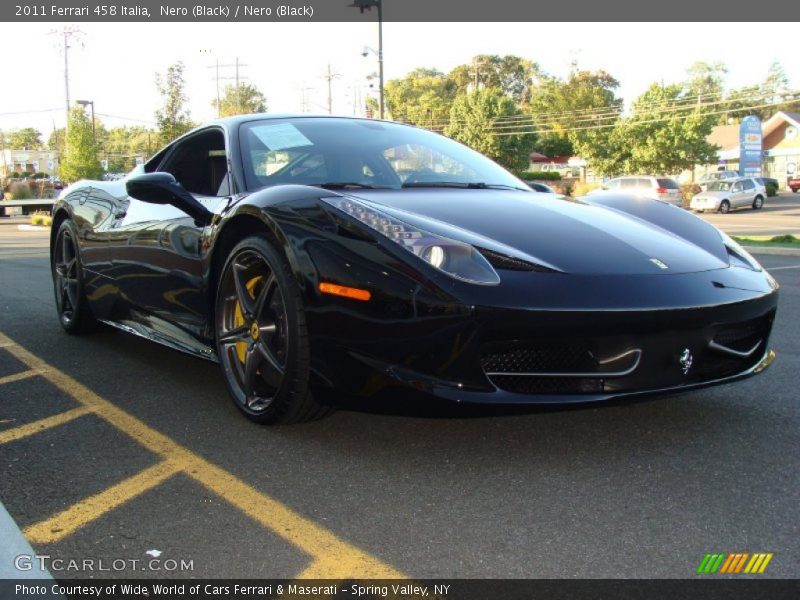 Nero (Black) / Nero (Black) 2011 Ferrari 458 Italia