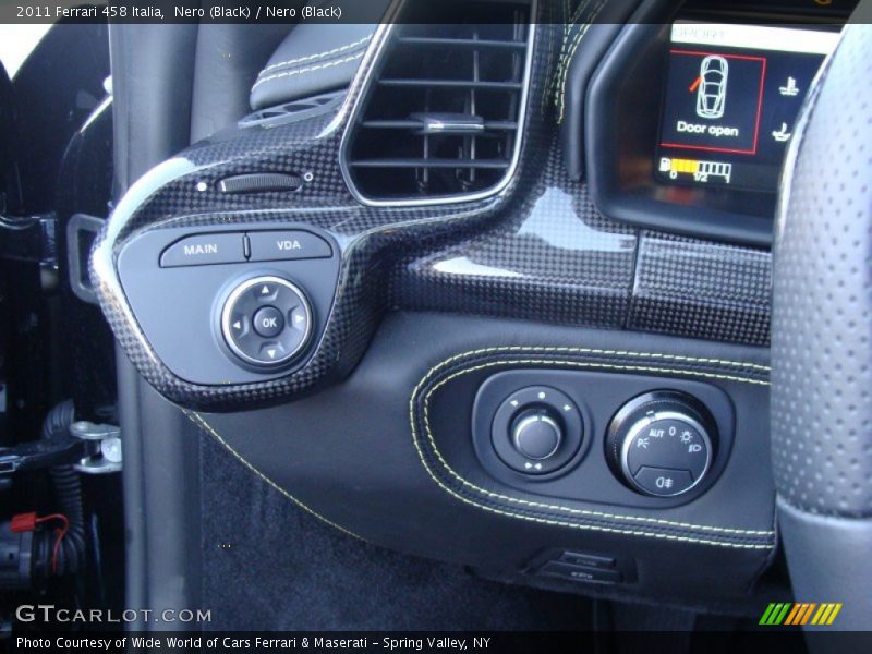 Controls of 2011 458 Italia