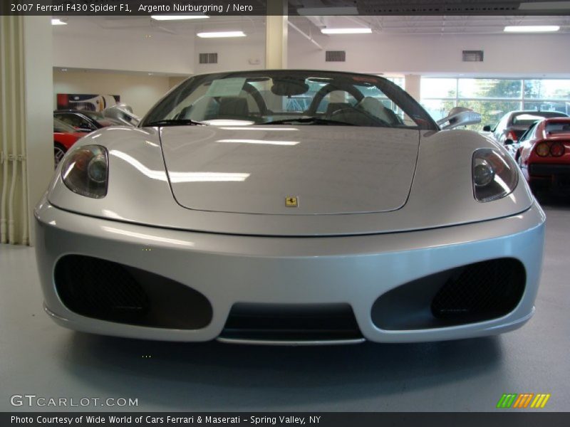 Argento Nurburgring / Nero 2007 Ferrari F430 Spider F1