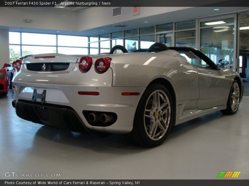 2007 F430 Spider F1 Argento Nurburgring