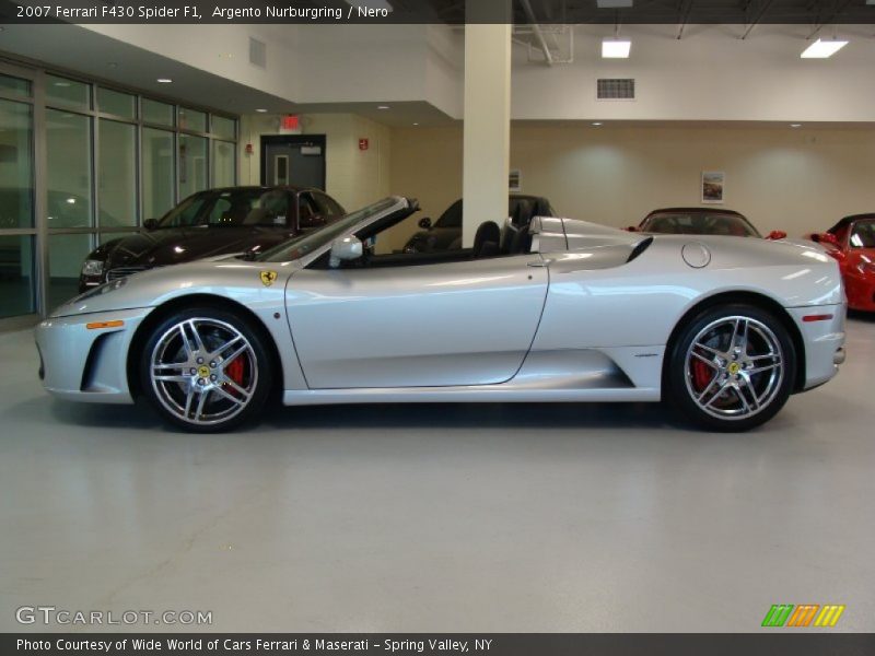  2007 F430 Spider F1 Argento Nurburgring