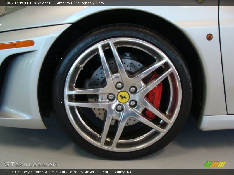Argento Nurburgring / Nero 2007 Ferrari F430 Spider F1