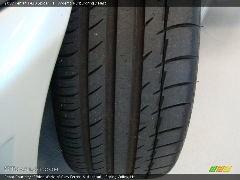 Argento Nurburgring / Nero 2007 Ferrari F430 Spider F1