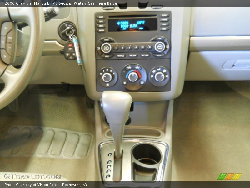 White / Cashmere Beige 2006 Chevrolet Malibu LT V6 Sedan