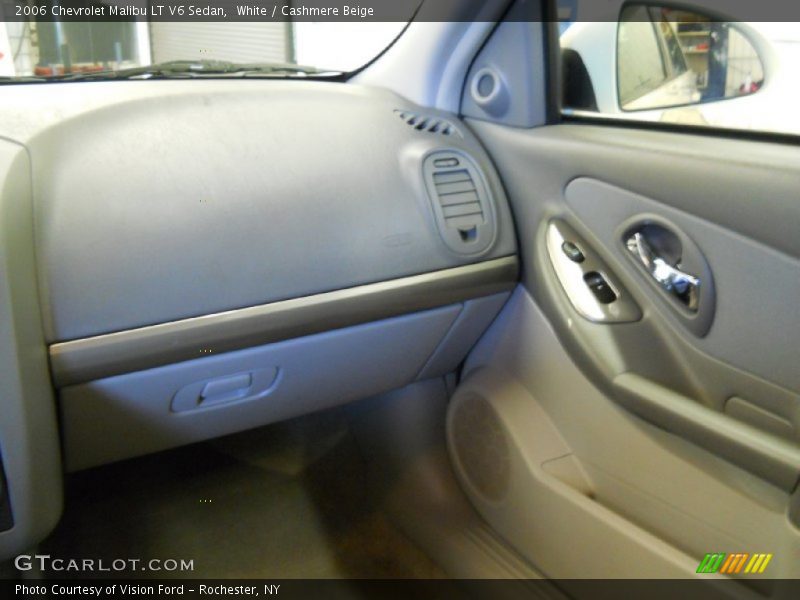 White / Cashmere Beige 2006 Chevrolet Malibu LT V6 Sedan