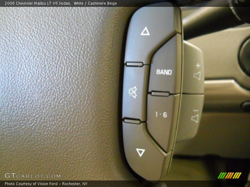 White / Cashmere Beige 2006 Chevrolet Malibu LT V6 Sedan